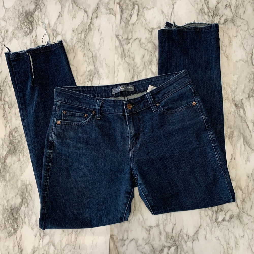 Levi’s Straight 552 Raw hem Jeans - Picture 2 of 8
